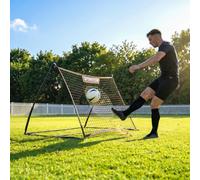 Sportnow Football Rebounder Net With Carry Bag And Ground Stakes