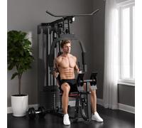Sportnow Home Gym Machine Compact Multi Gym With 45Kg Weight Stack