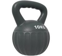 SPORTNOW Kettlebell for Strength Training Kettle Bell with Non-Slip Handle 10 kg Grey