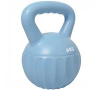 SPORTNOW Kettlebell for Strength Training Kettle Bell with Non-Slip Handle 6 kg Blue