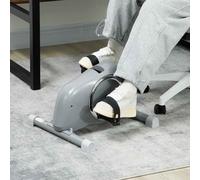 SPORTNOW Mini Exercise Bike, Sit Down Pedal Exerciser with 8-Level Quiet Magnetic Resistance and LCD Display, Portable Under Desk Bike for Arm and Leg Home Gym Office Workout, Grey