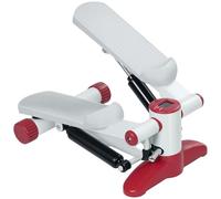 SPORTNOW Mini Stepper, Compact Step Machine Exerciser for Home Workout with LCD Monitor and Non-Slip Pedals, Grey