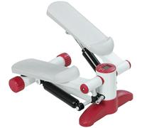 SPORTNOW Mini Stepper, Compact Step Machine Exerciser for Home Workout with LCD Monitor and Non-Slip Pedals, Grey