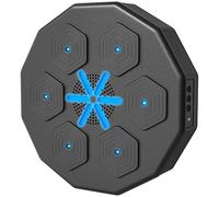 SPORTNOW Music Boxing Machine, LED Light, Smart, Wall Mounted for Punching