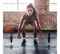 SPORTNOW Olympic Weight Plates Set With 2inch - 5cm Holes For Home Gym - 2 x 10KG | TJ Hughes