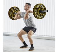 SPORTNOW Olympic Weight Plates with 5cm Holes, for Weight Lifting, 2 x 15kg - Փ45 x 6Hcm