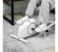 SPORTNOW Pedal Exerciser with Eight-Level Magnetic Resistance, White SPORTNOW White