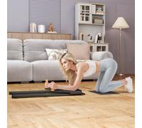 SPORTNOW Pilates Board, Portable Pilates Reformer Machine for Home Gym in Black SPORTNOW Black