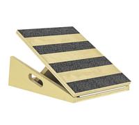 SPORTNOW Portable Slant Board, Adjustable Incline Board Calf Stretcher with Extra Side-Handle Design for Home Gym, Physical Therapy Equipment for Calf Stretching Squats Knees Ankle Heel Feet Leg