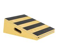 SPORTNOW Portable Slant Board, Adjustable Incline Board Calf Stretcher with Extra Side-Handle Design for Home Gym