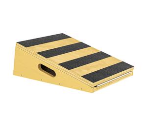 SPORTNOW Portable Slant Board, Adjustable Incline Board Calf Stretcher with Extra Side-Handle Design for Home Gym