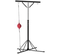 SPORTNOW Punch Bag Stand Height Adjustable, Freestanding Punch Bag Holder with Speed Ball, Maximum Load 60 kg, Steel, Black