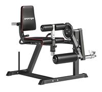 Sportnow Adjustable Calf Raise Machine For Leg Extension And Curl Machine In Black Black