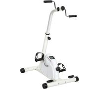 SPORTNOW Seated Pedal Exerciser with Dual Massage and Adjustable Height