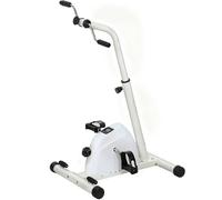 SPORTNOW Seated Pedal Exerciser with Dual Massage & LCD Display, White SPORTNOW White