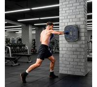 Sportnow Smart Bluetooth Boxing Machine Wall Mounted With 9 Speeds & Modes In Black Black