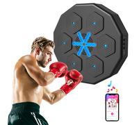 SPORTNOW Smart Music Boxing Machine with Bluetooth Connection and LED Light | TJ Hughes Blue