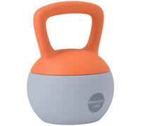 SPORTNOW Kettlebell W/ Soft Body And Non-Slip Handle - Orange And Grey - 10KG | TJ Hughes
