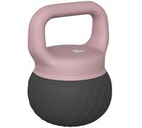 SPORTNOW Soft Kettlebell, 12kg Kettle Bell with Anti-Slip Grip for Home Gym Weight Lifting and Strength Training, Coffee