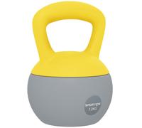 SPORTNOW 12KG Kettlebell With Soft Body And Non-Slip Handle - Yellow | TJ Hughes