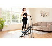 SPORTNOW Stair Stepper Adjustable Pedal Heights for Home Gym