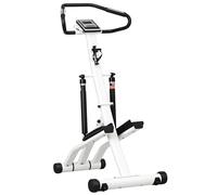 SPORTNOW Stepper Machine with 12-Level Hydraulic Resistance, LCD Monitor SPORTNOW Multicolor