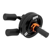 SPORTNOW Tib Bar with 2 x 5kg Olympic Weight Plates for Knee Pain Relief