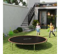 SPORTNOW Trampoline Mat with 42 V-Hooks, for 8ft Trampoline in Orange | Size: Standard SPORTNOW Orange Standard