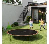 Sportnow Trampoline Mat With 54 V-Hooks, For 10Ft Trampoline In Orange Orange