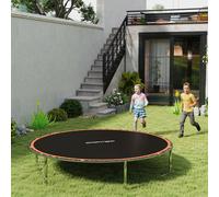 SPORTNOW Trampoline Mat with 54 V-Hooks, for 10ft Trampoline, Orange, Orange