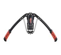 SPORTNOW Hydraulic Chest Expander With 22-440Lbs Resistance For Upper Body Exercise