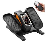 SPORTNOW Under Desk Elliptical Machine for Home, 12 Adjustable Speed Quiet | Electric Elliptical Machine, Auto & Manual Modes, Portable Seated Pedal Exerciser, Remote Control, LED Monitor