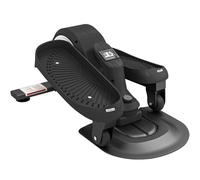 SPORTNOW Under Desk Elliptical Machine, Pedal Exerciser with LCD Monitor in Black SPORTNOW Black