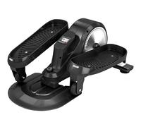 SPORTNOW Under Desk Elliptical Machine with LCD Monitor, 8 Adjustable Magnetic Resistances for 2-in-1 Seat & Stand Up Exercise