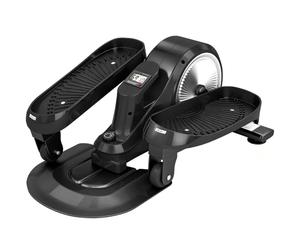 SPORTNOW Under Desk Elliptical Machine with LCD Monitor, Mini Elliptical | Pedal Exerciser, 8 Adjustable Magnetic Resistances, Quiet & Portable 2-in-1 Seat & Stand Up Exercise for Home, for Seniors