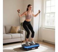 Sportnow Vibration Plate Exercise Machine With Cool Lights And Bluetooth
