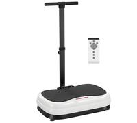 Sportnow Vibration Plate With Adjustable Handle, Auto Or Manual Speeds
