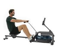 SPORTNOW Water Rowing Machine With Adjustable Resistance - Vertical Storage | TJ Hughes