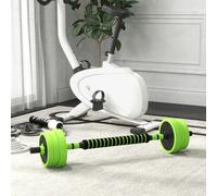 SPORTNOW Weight Dumbbells Set, Barbell, Kettlebell, Push Up Stand, 40kg - 105 x 26 x 26cm