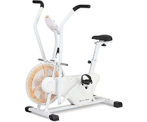 SportPlus Fanbike SP-FB-2100-W-iE weiß/gelb Bluetooth
