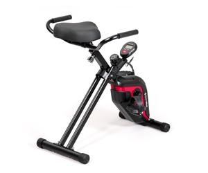 SportPlus | Newest edition | Under-desk Exercise Mini Stationary Cycle | Home Fitness Bike, Foldable Exercise Equipment for Height-Adjustable Desks | Perfect for Working From Home