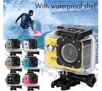4K WIFI Action Camera Sports Camera 2.0Inch LCD Video APP 30M Waterproof Remote