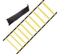 Sports Agility Ladder - Speed Training Ladder, Adjustable Soccer Ladders | Instant Setup Footwork Trainer Ladders With Carry Bag, Heavy-Duty Exercise Equipment For Football Basketball Tennis Outdoor