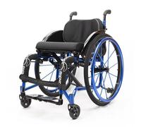 Sports and Leisure Wheelchairs for Adults,Portable Folding Sports Wheelchairs, Self Propelled Wheelchair with Handbrakes and Quick Release Rear Wheels & Anti-Tip Wheels