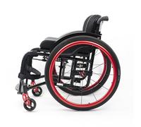 Sports and Leisure Wheelchairs for Adults,Portable Folding Sports Wheelchairs, Self Propelled Wheelchair with Handbrakes and Quick Release Rear Wheels & Anti-Tip Wheels