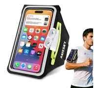 Sports Armband Mobile Phone Universal Running Armband Mobile Phone Case for iPhone 14 Pro Max/13 Pro/12/11 Pro/XR/X/8 Plus Samsung Huawei Xiaomi up to 6.9 Inch Mobile Phone Case Jogging Arm Pouch