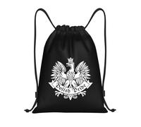 Sports Backpack Polska Bird Poland Pride Versatile Gym Sack Backpack Design Sport Bag String For Men Outside School 39X46Cm