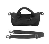 Sports Bag | Barrel Shape Sports Bag | Large Storage Bag with Adjustable Strap for Hiking, Dancing, Yoga, Swimming, Black, Se référer au descriptif, Refer to description