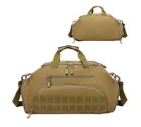 Sports Bag for Women Weekly Backpack Shoulder Bag Portable Waterproof 45L Large Capacity with Shoe Compartment for Training Travel Gym Camping Outdoor