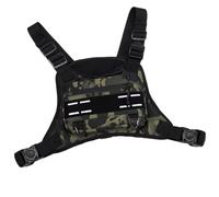 Sports Bag, Front Vest Training Pack, Adjustable Outdoor Running Tote, Multi-Functional Design Compact Versatile Ideal for Men, Mobile Phones and Headphones, 14.6 x 9.8 x 1.2inc, C, Se référer au